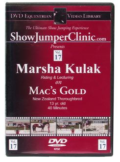 DVD Equestrian Video Library Show Jumping Marsha Kulak on Mac's Gold