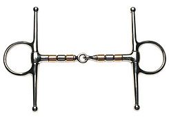 Korsteel Copper &amp; Steel Mouth Rollers Full Cheek Eggbutt