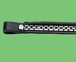 Collegiate Collection Nickel Inset Square Link Browband