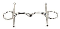 JP Bits by Korsteel Full Cheek Stainless Steel Mouth Bit