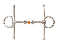 JP Bits by Korsteel Full Cheek with Copper Ball Link Bit