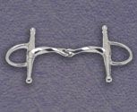 JP Bits by Korsteel Slow Twist Eggbutt Full Cheek Bit
