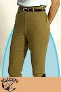 On Course Ladies Cotton Naturals Side Zip Riding Breeches