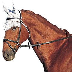 Roma Crochet Horse Ear Net