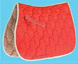 Roma Ecole Contrast Stitch Butterfly Quilt Saddle Pad