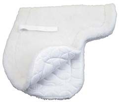 Roma Fleece Top/Quilted Bottom All Purpose Saddle Pad