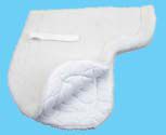 Roma Fleece Top/Quilted Bottom All Purpose Saddle Pad