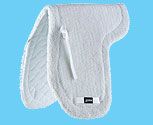Roma Fleece Top/Quilted Bottom Close Contact Saddle Pad