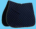 Roma Quilted Two-Tone Binding All Purpose Saddle Pad