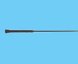 Roma Rubber Handle Dressage Whip