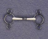 Korsteel Flexi Flavored Jointed Gag 2 Ring