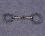 Korsteel Sweet Iron Copper Loose Ring Snaffle