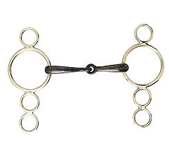 Korsteel Sweet Iron Dutch Gag 3 Ring