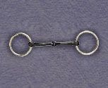 Korsteel Sweet Iron Medium Weight Loose Ring Snaffle