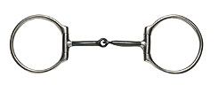 Korsteel Sweet Iron Western Eggbutt Snaffle