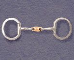 JP Korsteel Copper Mouth Oval Link Eggbutt