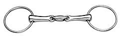 Korsteel Oval Mouth Loose Ring Training Snaffle