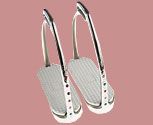 Korsteel Shimmer Engraved Stirrup Irons