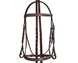 Collegiate Raised Padded Fancy Bridle