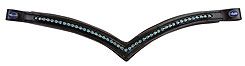 Collegiate V Shaped Swarovski Crystal Browband