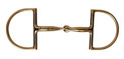 JP Korsteel Gold Dee Snaffle Bit