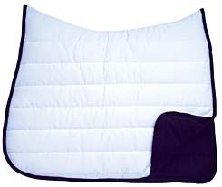 Roma Reversible Softie Wither Relief Dressage Saddle Pad