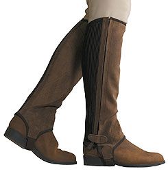 Dublin Comfort Suede Half Chaps