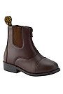 Saxon Equileather Front Zip Paddock Kids