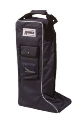 Roma Smoke Blue Tall Boot Bag