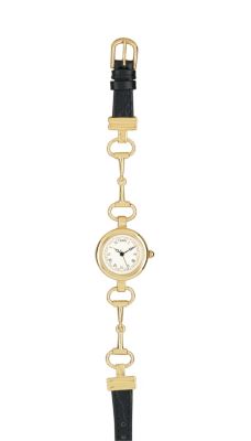 Tempi Ladies Gold Jumper Snaffle Bit Watch