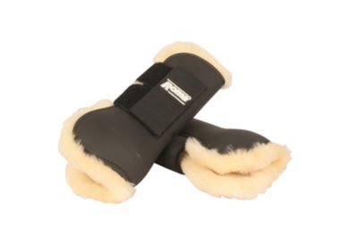 Roma Sheepskin Lined Open Front Boots Best Price