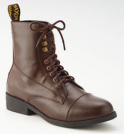 Saxon Ladies Equileather Lace Paddock Boots