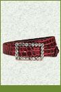 Wellington Collection Ladies Metallic Belt