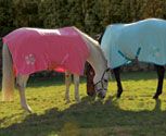Masta Emboidered Flower Fleece Horse Cooler