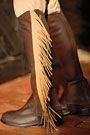 ProChaps Side Zip Half Chaps with Fringe