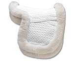 Mattes Dressage Contour Pad with Edge Trim and Bare Flaps