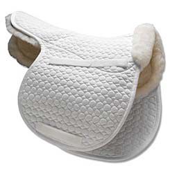 Mattes All Purpose Contour Saddle Pad with Bare Flaps.