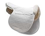 Mattes All Purpose Contour Saddle Pad with Bare Flaps.