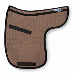 Mattes All Purpose Contour Quilt Only Saddle Pad with Pockets for Shims