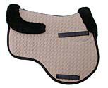 Mattes All Purpose Euro Fit Saddle Pad with Bare Flaps and Rear Trim