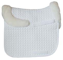 Mattes All Purpose Square Saddle Pad with Bare Flaps and Rear Trim