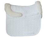 Mattes All Purpose Square Saddle Pad with Bare Flaps and Rear Trim