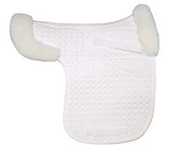 Mattes Dressage Contour Pad with Rear Trim and Bare Flaps