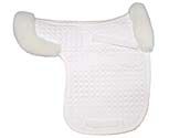 Mattes Dressage Contour Pad with Rear Trim and Bare Flaps