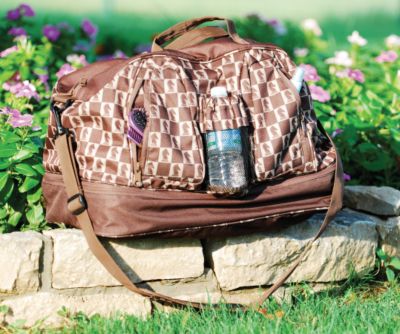 Classic Equine Chess Head Weekender Duffle