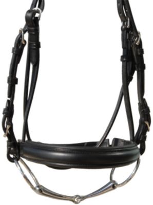 Vespucci Plain Raised Crank Noseband