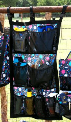 Classic Equine Patterned Hanging Groom Case