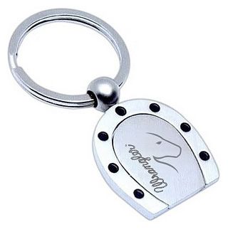 Wrangler Logo Keychain  