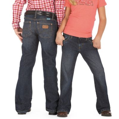 Wrangler Toddler Girls Premium Patch Low Rise Jeans (09MWJ)