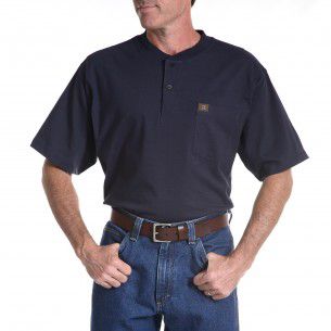 Riggs Mens Big and Tall Short Sleeve Henley Shirt Best Price